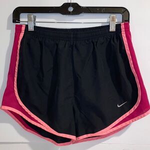 Riccardo Tisci x Nike Women's Pink Black Colorblock Dri-Fit Running Shorts Small